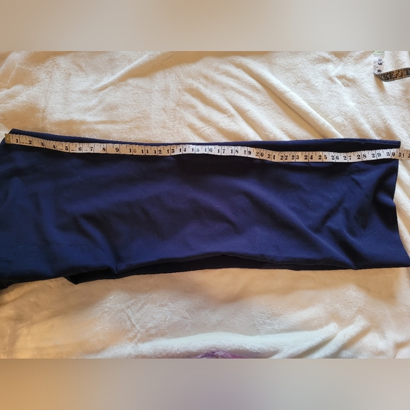 Excel blue scrub pants for women. Size medium. - Picture 5 of 5